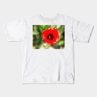 top of the tulip Kids T-Shirt